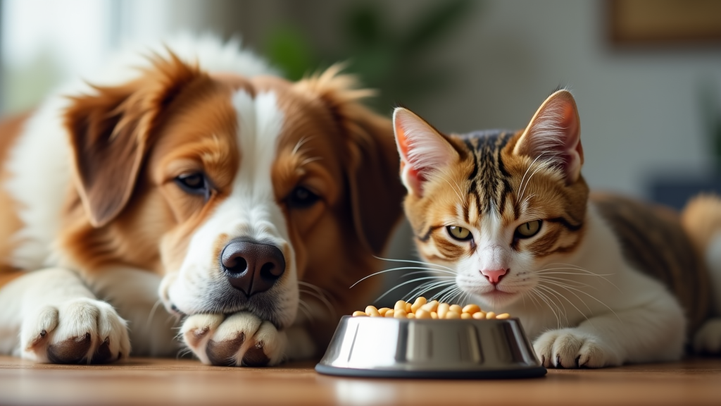 Pet Supplements on a Table