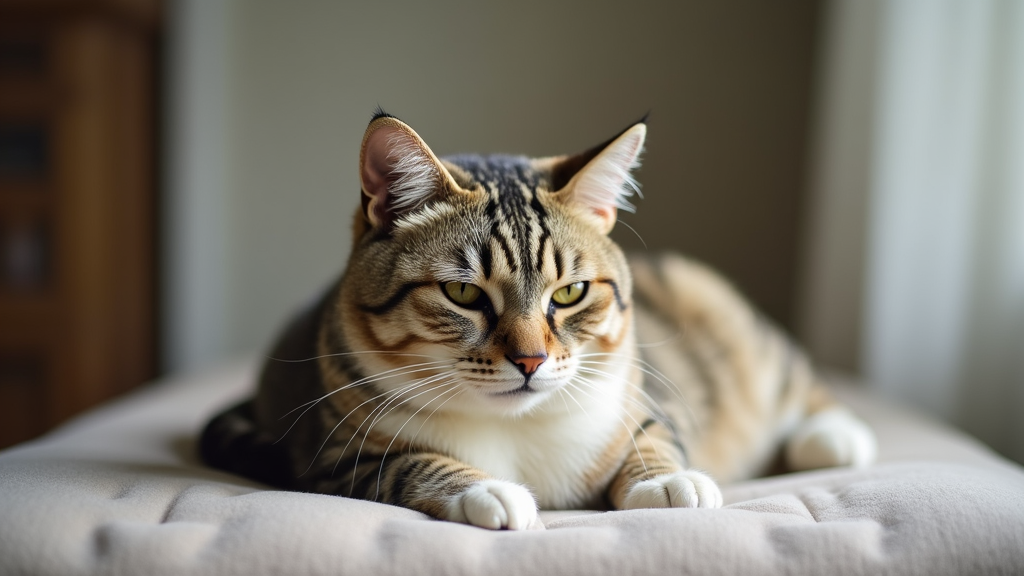 Calm Cat Resting